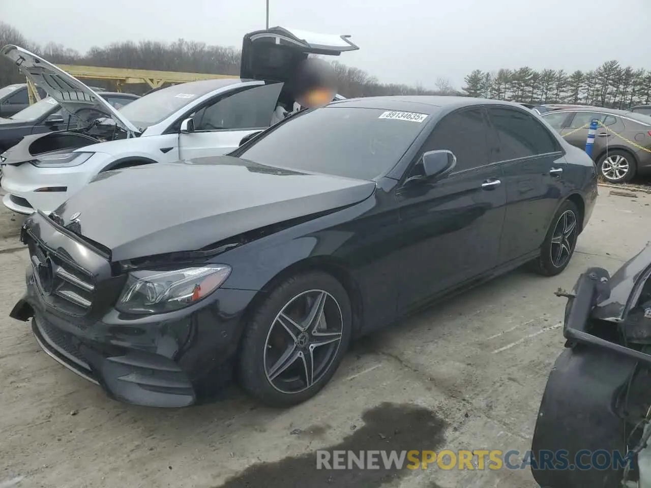 1 fotografías del automóvil dañado WDDZF4KB3KA509143 MERCEDES-BENZ E-CLASS 2019