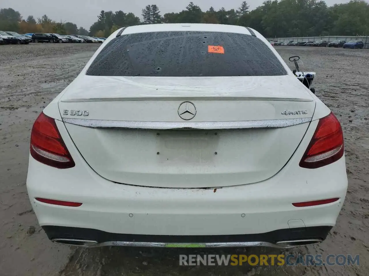 6 fotografías del automóvil dañado WDDZF4KB5KA567173 MERCEDES-BENZ E-CLASS 2019