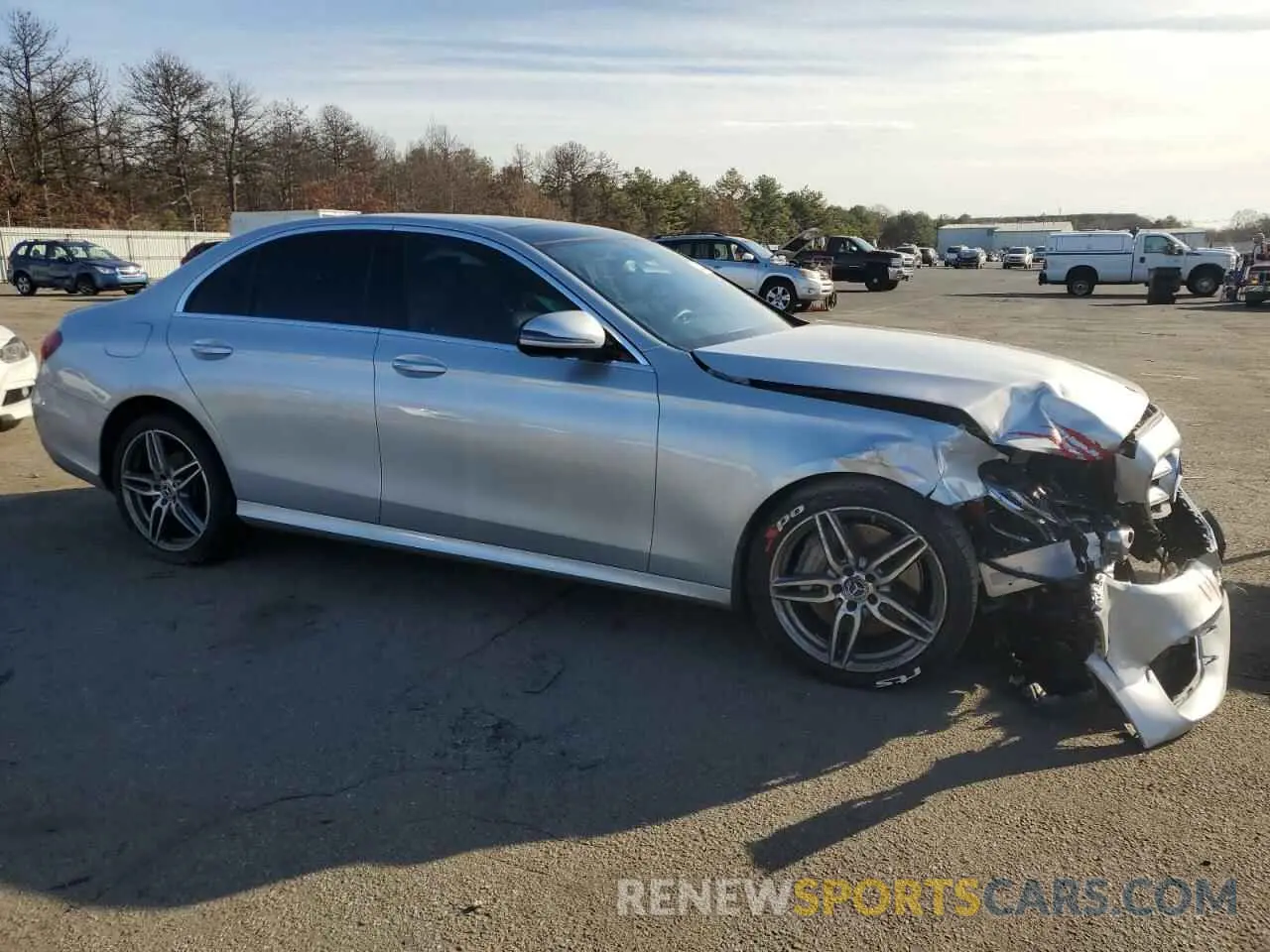 4 fotografías del automóvil dañado WDDZF4KBXKA641946 MERCEDES-BENZ E-CLASS 2019