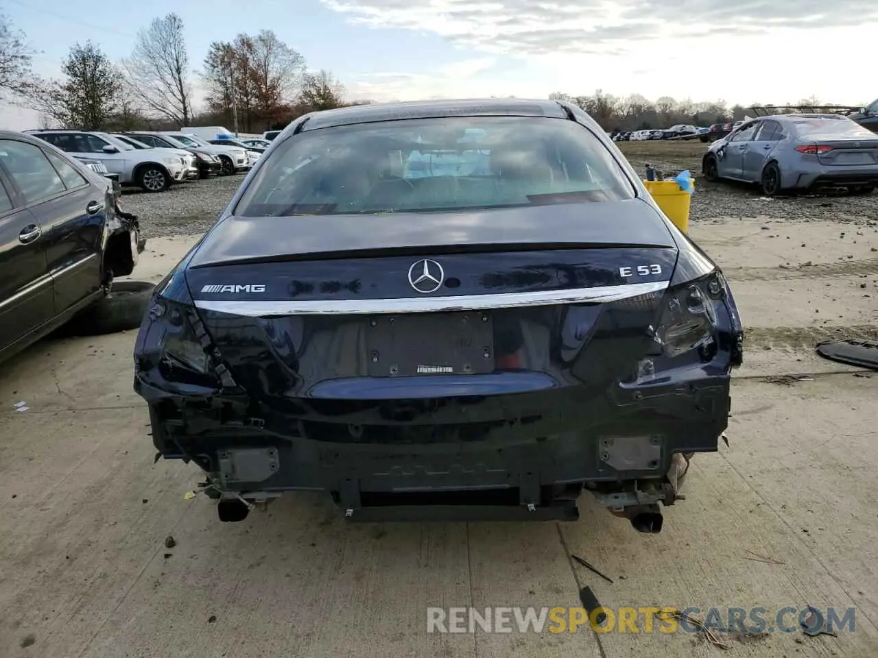6 fotografías del automóvil dañado WDDZF6BB4KA645745 MERCEDES-BENZ E-CLASS 2019