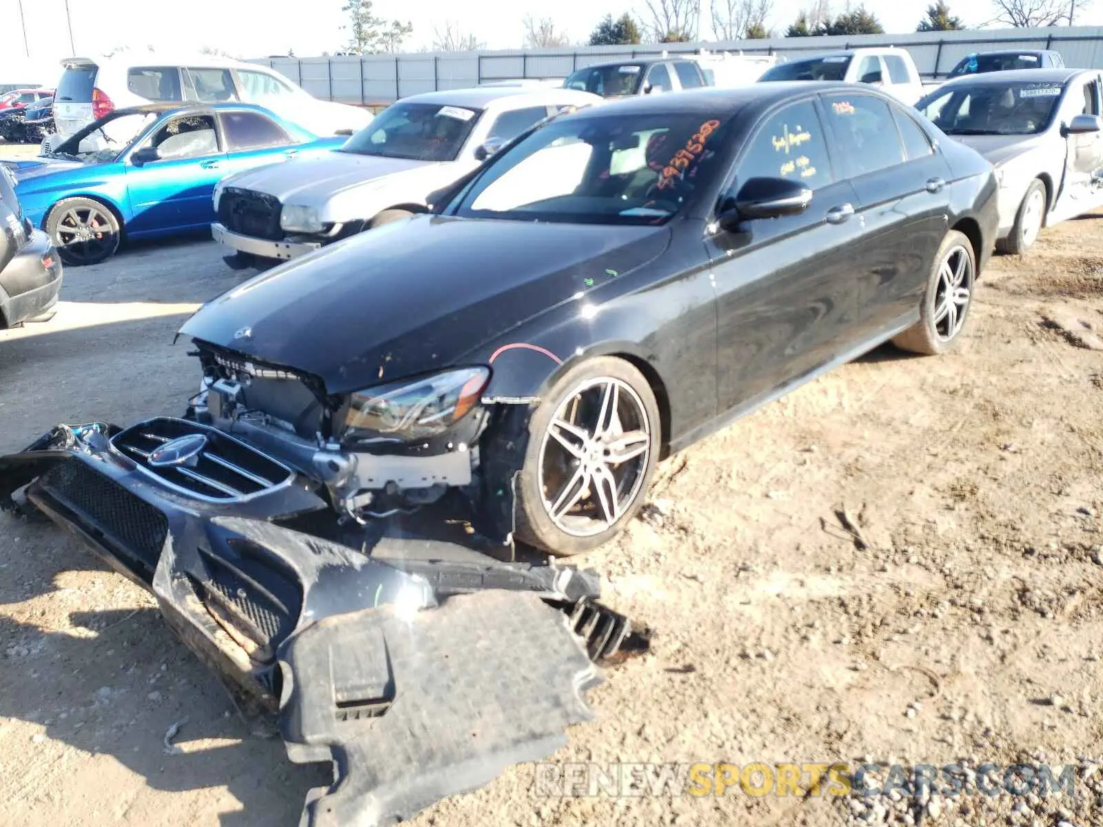 2 fotografías del automóvil dañado WDDZF6JB1KA692619 MERCEDES-BENZ E CLASS 2019