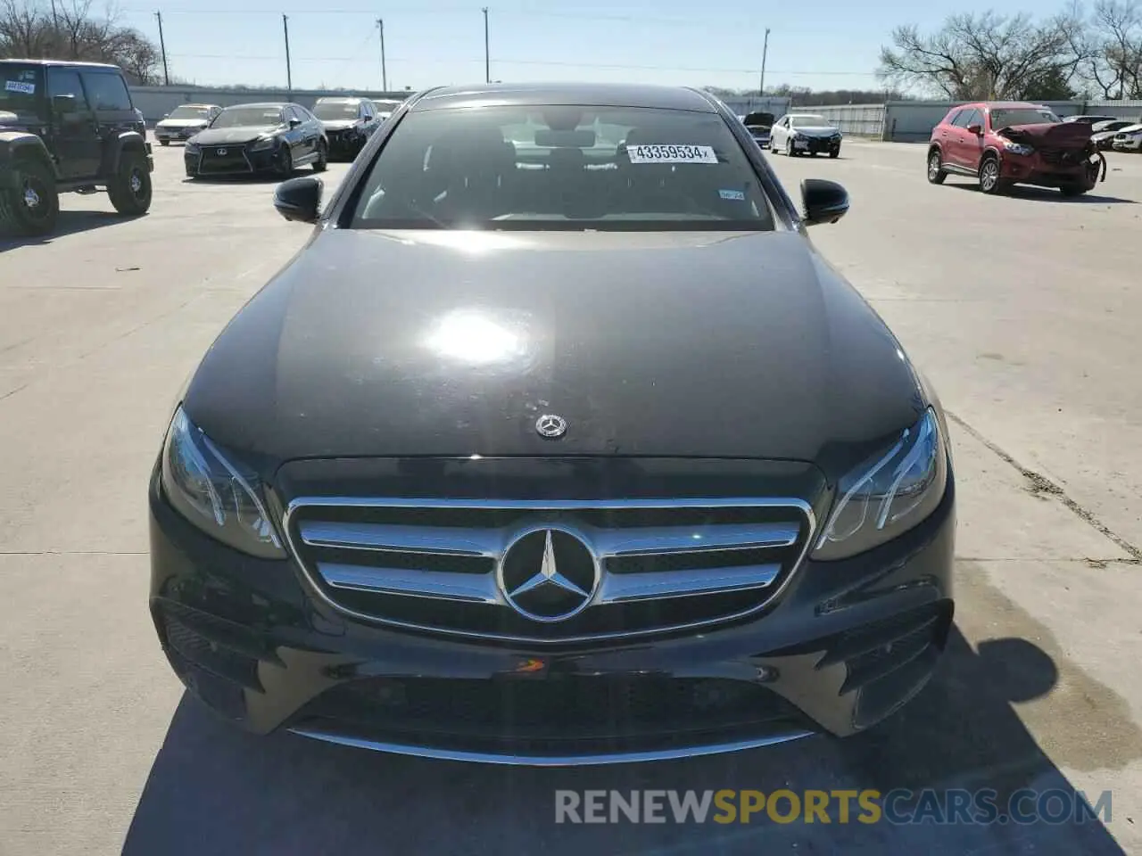 5 fotografías del automóvil dañado WDDZF6JB4KA518110 MERCEDES-BENZ E-CLASS 2019
