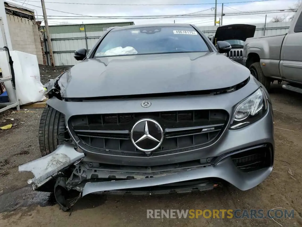 5 fotografías del automóvil dañado WDDZF8KB4KA508736 MERCEDES-BENZ E-CLASS 2019