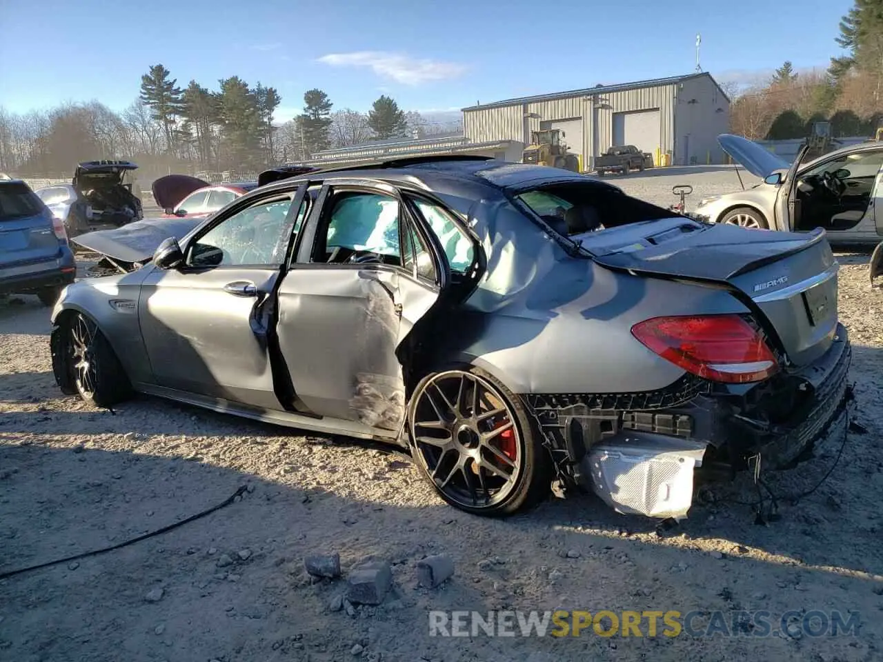 2 fotografías del automóvil dañado WDDZF8KB9KA505458 MERCEDES-BENZ E-CLASS 2019