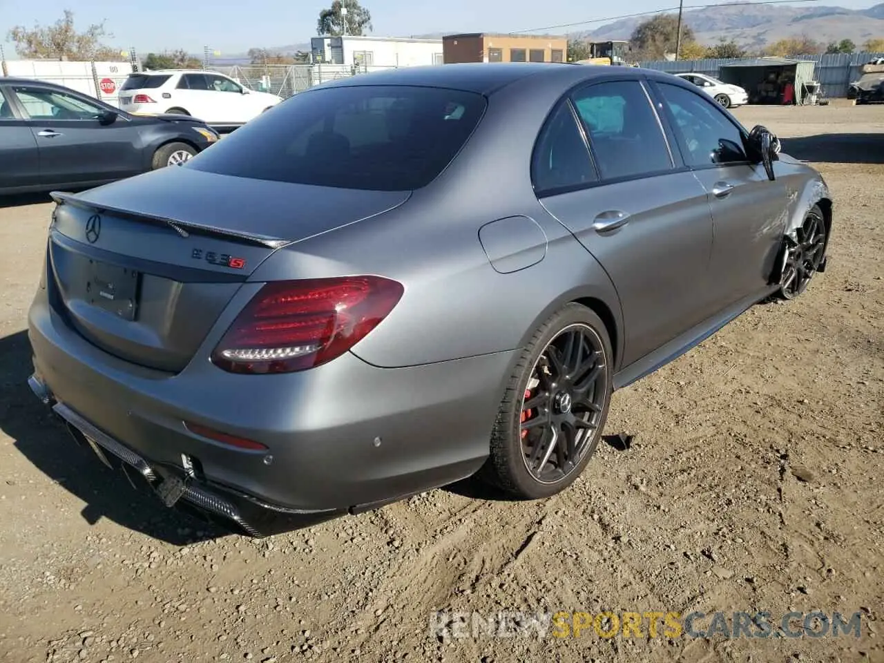 3 fotografías del automóvil dañado WDDZF8KBXKA514721 MERCEDES-BENZ E-CLASS 2019