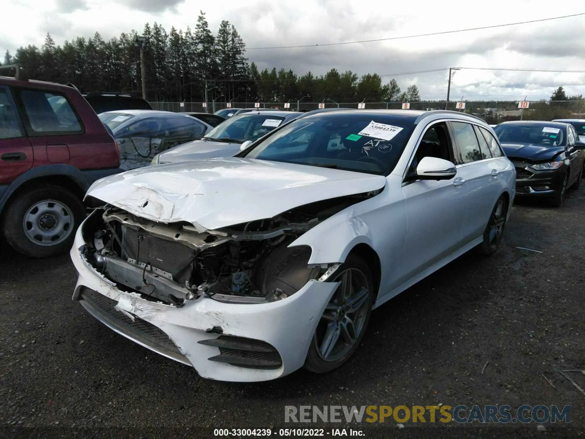 2 fotografías del automóvil dañado WDDZH6JB7KA667170 MERCEDES-BENZ E-CLASS 2019