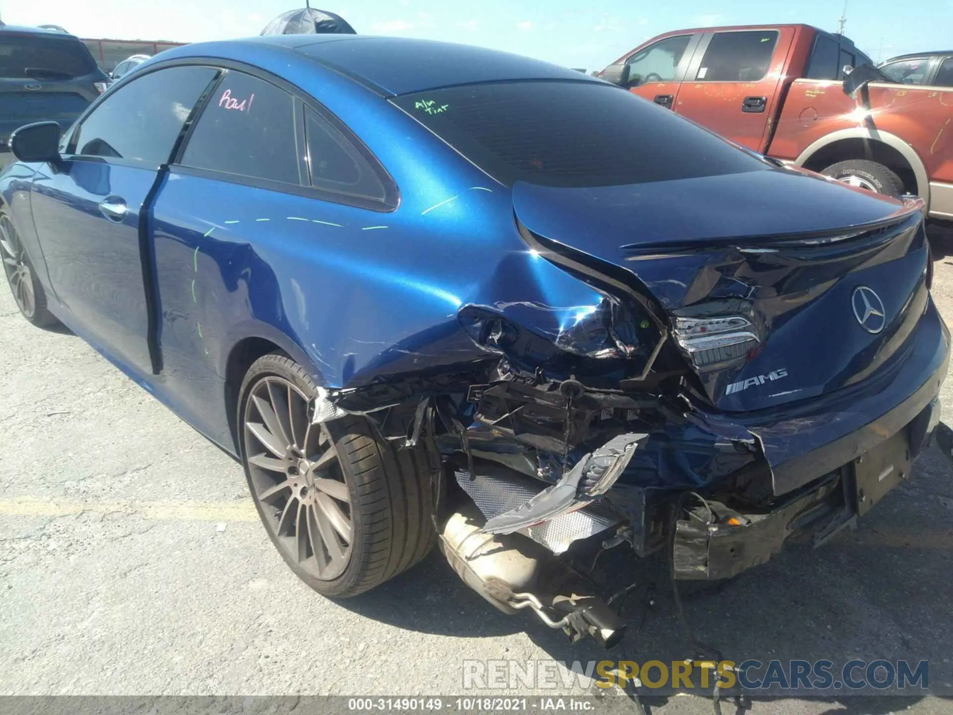 6 fotografías del automóvil dañado W1K1J6BB3LF140604 MERCEDES-BENZ E-CLASS 2020