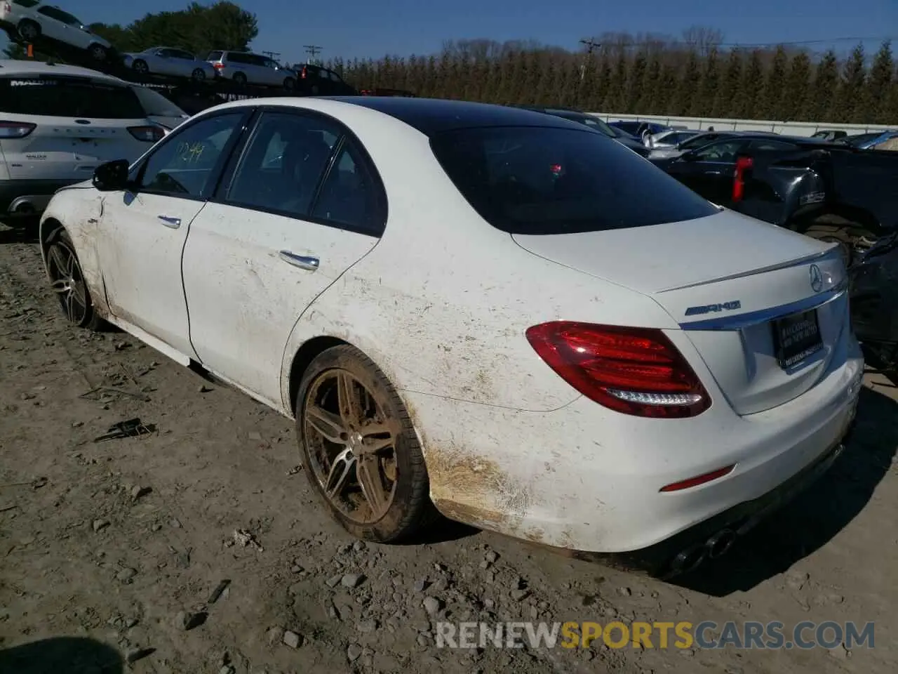 3 fotografías del automóvil dañado W1KZF6BB7LA773544 MERCEDES-BENZ E-CLASS 2020