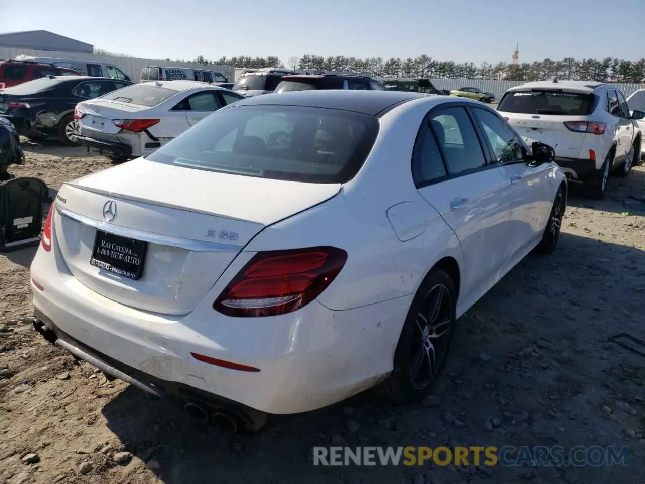 4 fotografías del automóvil dañado W1KZF6BB7LA773544 MERCEDES-BENZ E-CLASS 2020