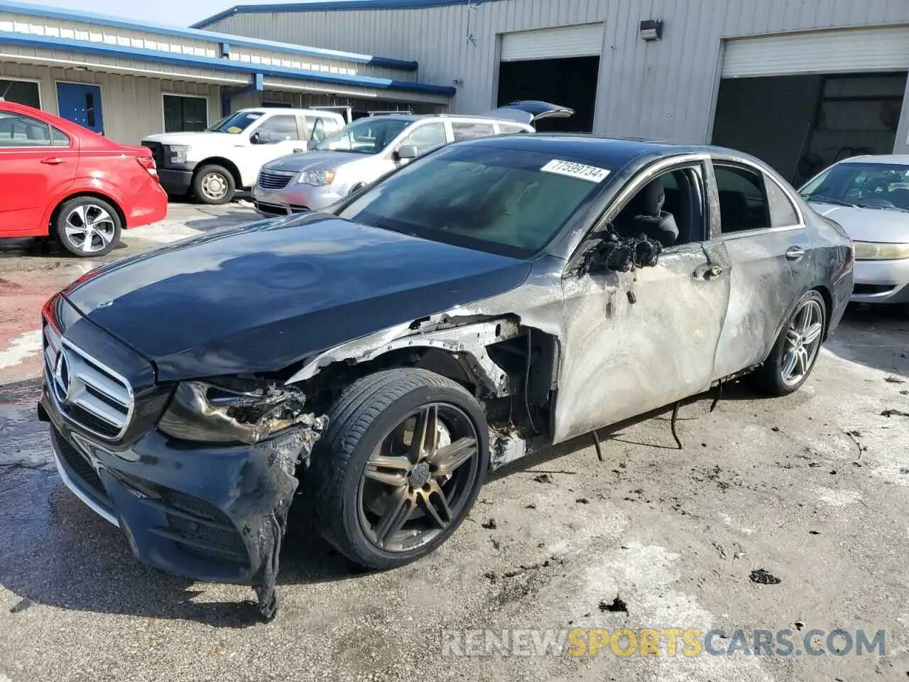 1 fotografías del automóvil dañado W1KZF8DB1LA760779 MERCEDES-BENZ E-CLASS 2020