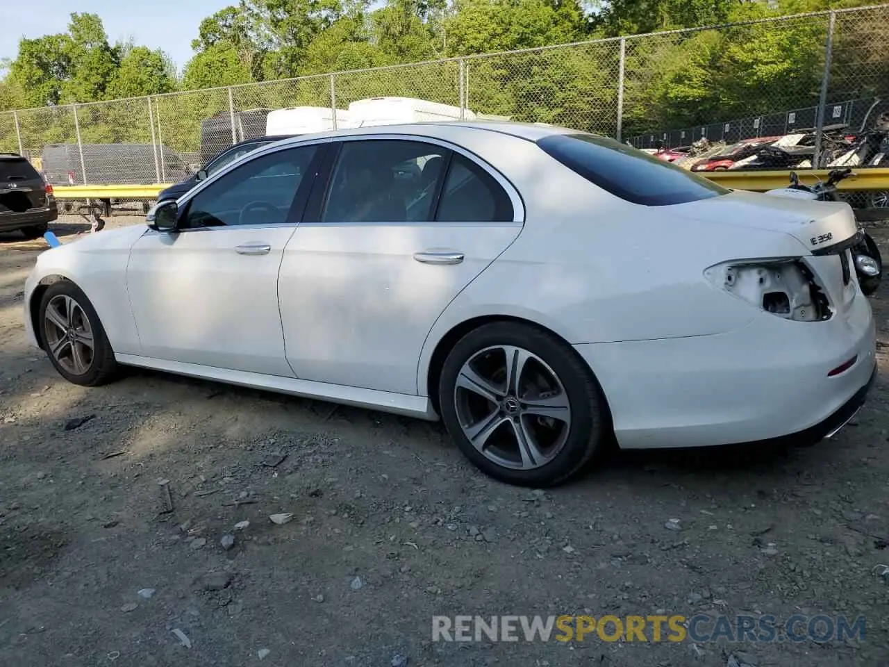 2 fotografías del automóvil dañado W1KZF8DB4LA829321 MERCEDES-BENZ E-CLASS 2020