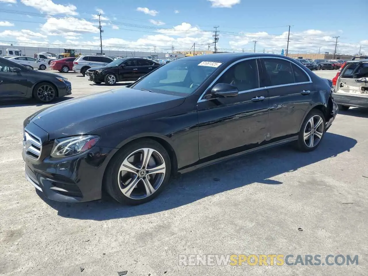 1 fotografías del automóvil dañado W1KZF8DBXLA848262 MERCEDES-BENZ E-CLASS 2020