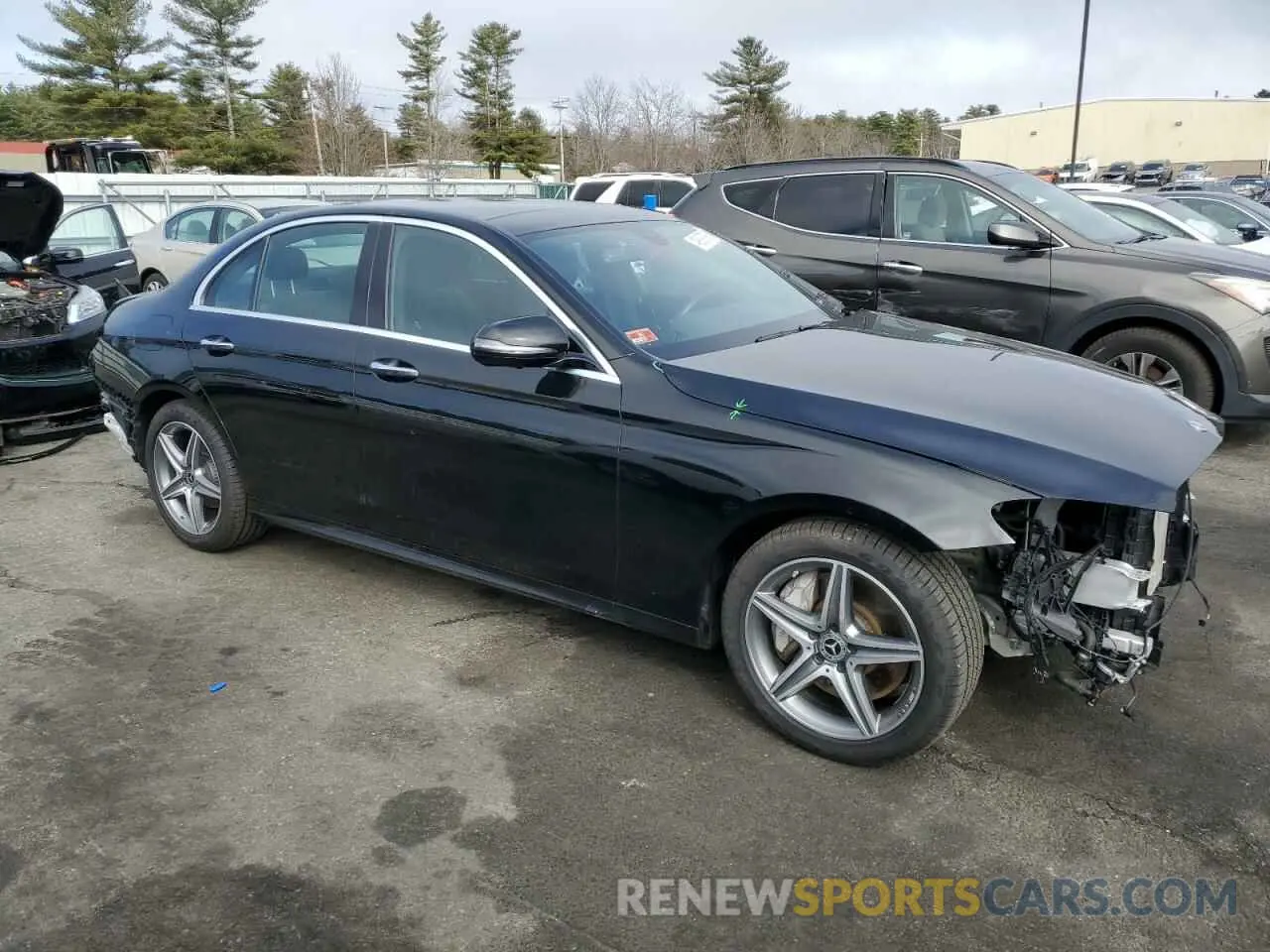 4 fotografías del automóvil dañado W1KZF8EB8LA811757 MERCEDES-BENZ E-CLASS 2020