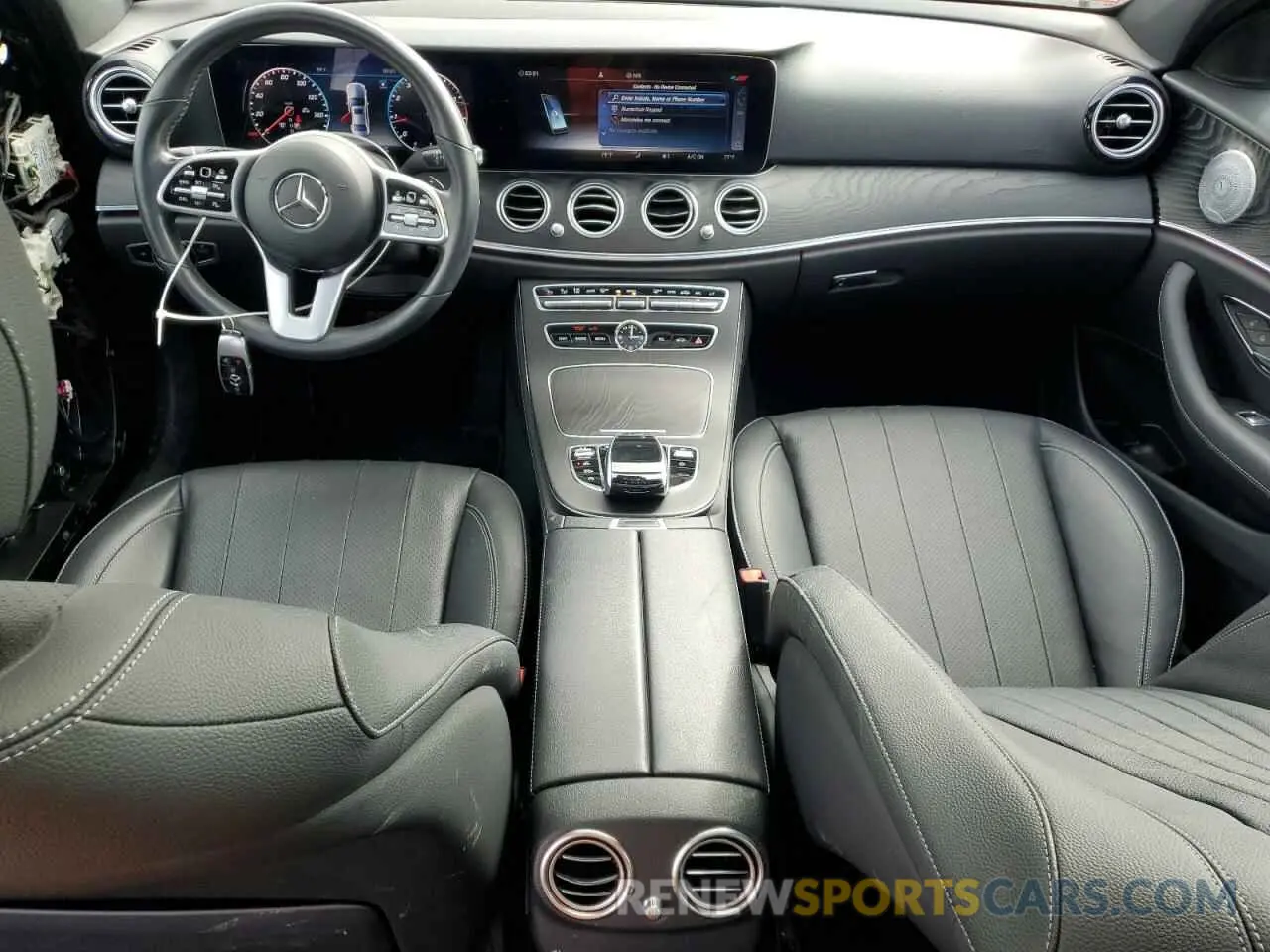 8 fotografías del automóvil dañado W1KZF8EB8LA811757 MERCEDES-BENZ E-CLASS 2020
