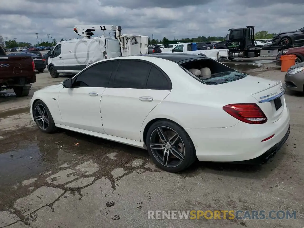 2 fotografías del automóvil dañado WDDZF6BBXLA712043 MERCEDES-BENZ E-CLASS 2020