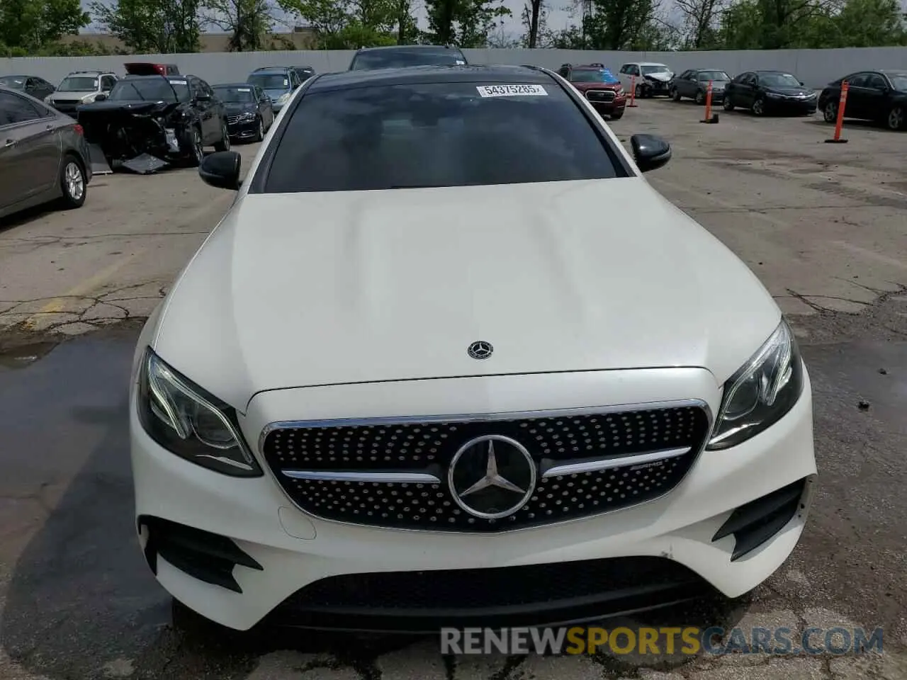 5 fotografías del automóvil dañado WDDZF6BBXLA712043 MERCEDES-BENZ E-CLASS 2020