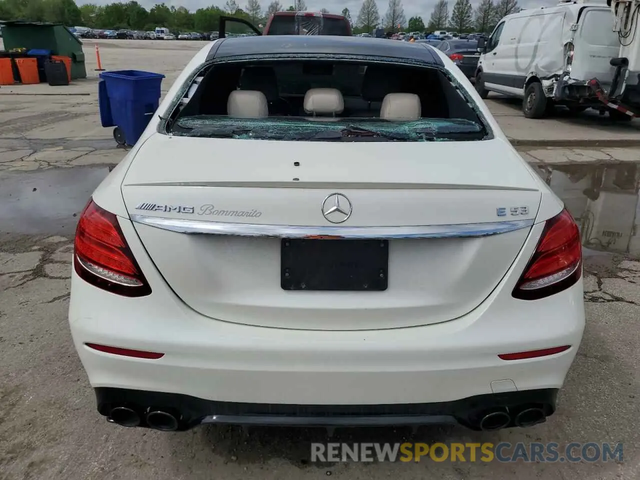 6 fotografías del automóvil dañado WDDZF6BBXLA712043 MERCEDES-BENZ E-CLASS 2020