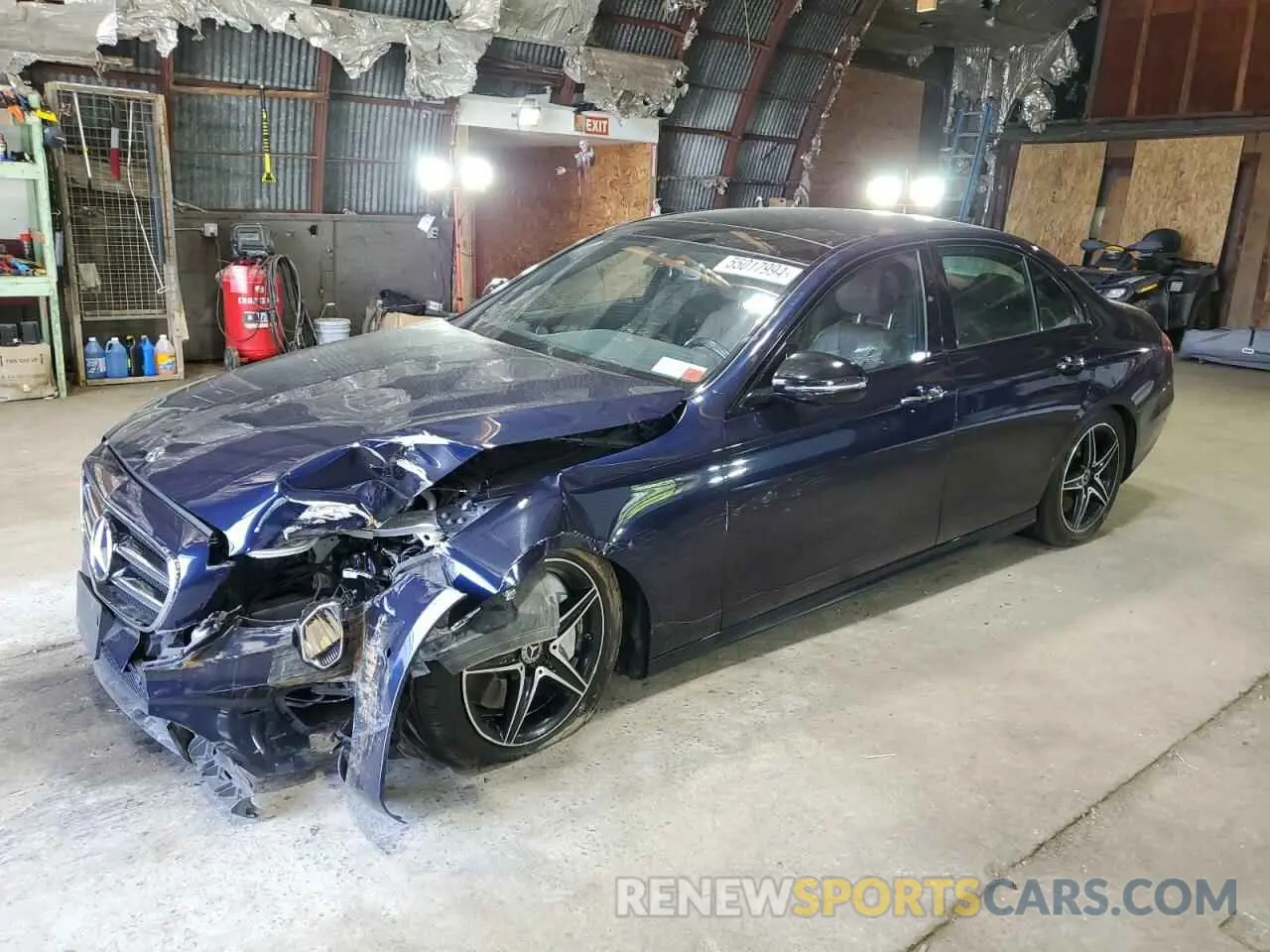 1 fotografías del automóvil dañado WDDZF6JB3LA712788 MERCEDES-BENZ E-CLASS 2020