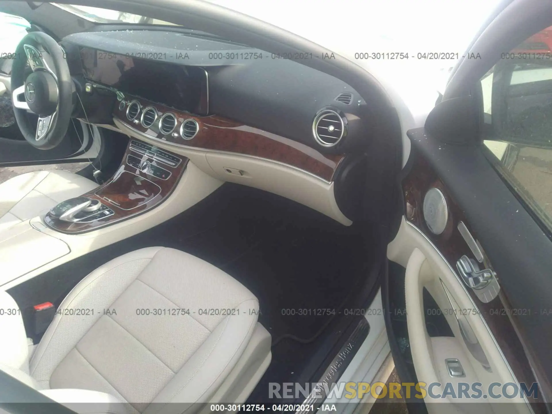 5 fotografías del automóvil dañado WDDZF6JB9LA716487 MERCEDES-BENZ E-CLASS 2020