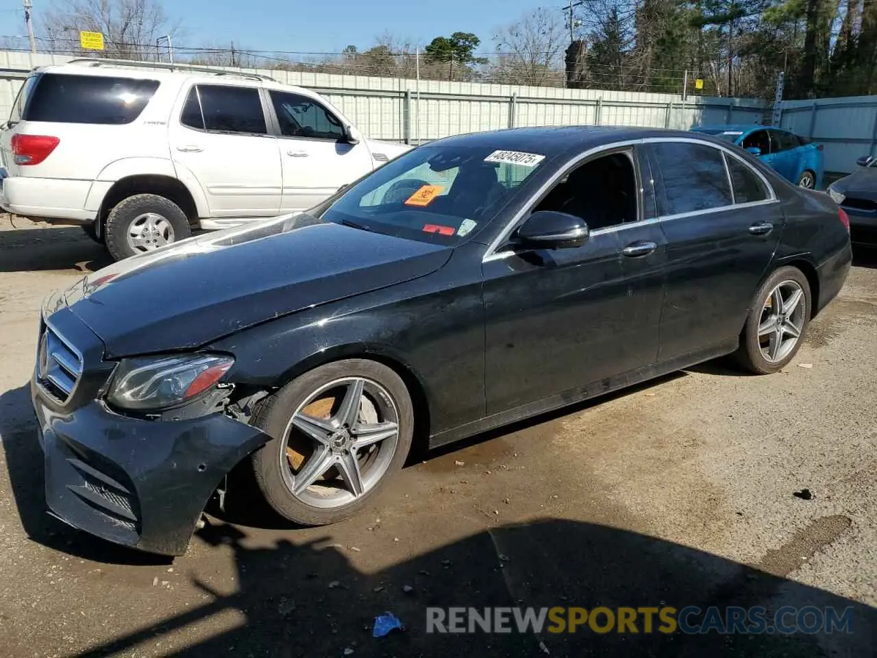 1 fotografías del automóvil dañado WDDZF8DB1LA727989 MERCEDES-BENZ E-CLASS 2020