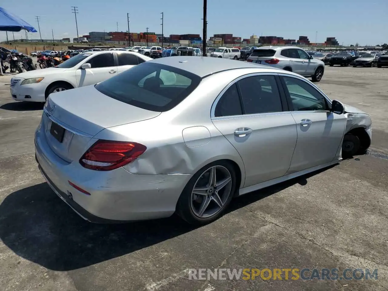 3 fotografías del automóvil dañado WDDZF8DB5LA710497 MERCEDES-BENZ E-CLASS 2020