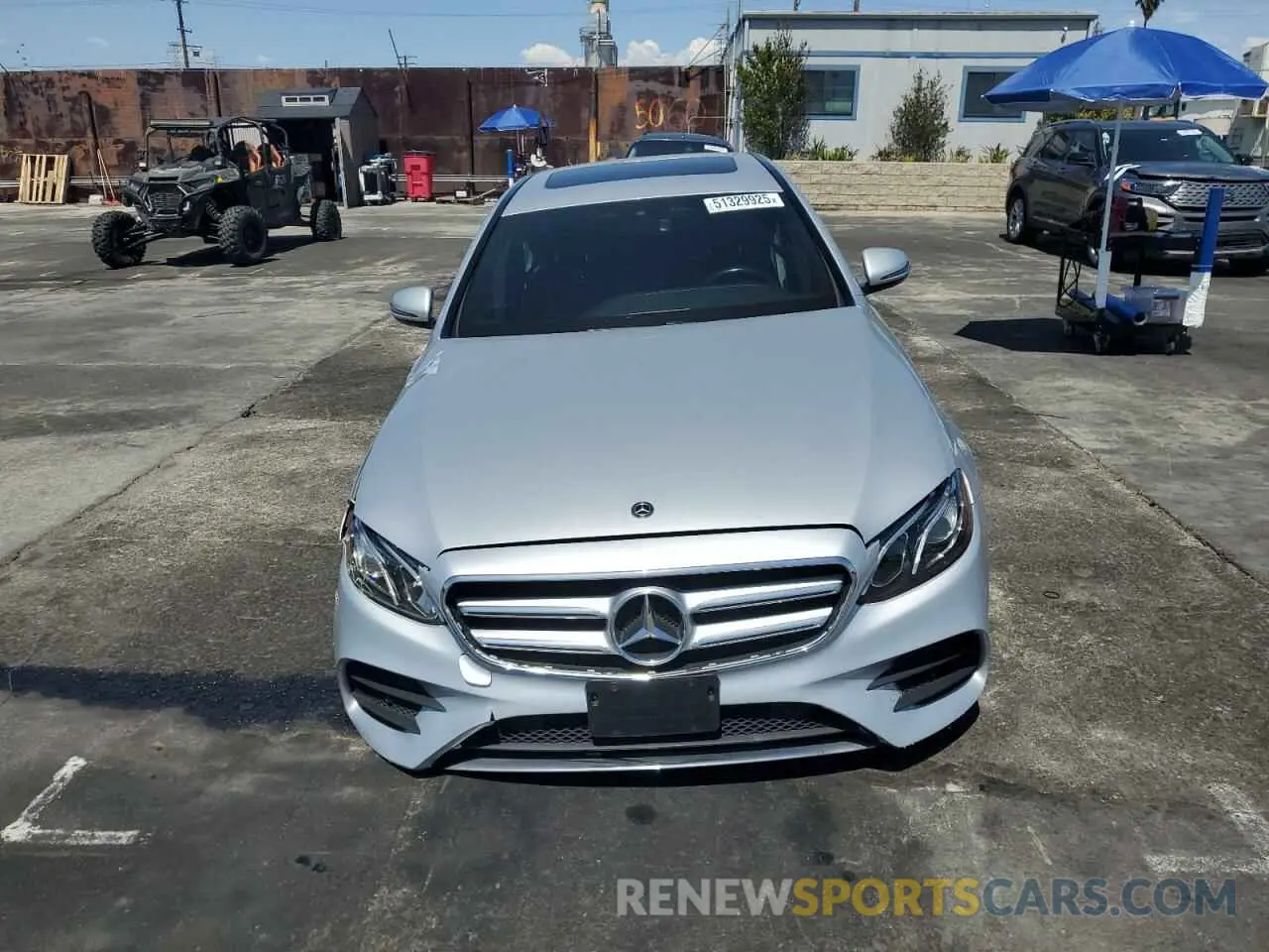 5 fotografías del automóvil dañado WDDZF8DB5LA710497 MERCEDES-BENZ E-CLASS 2020
