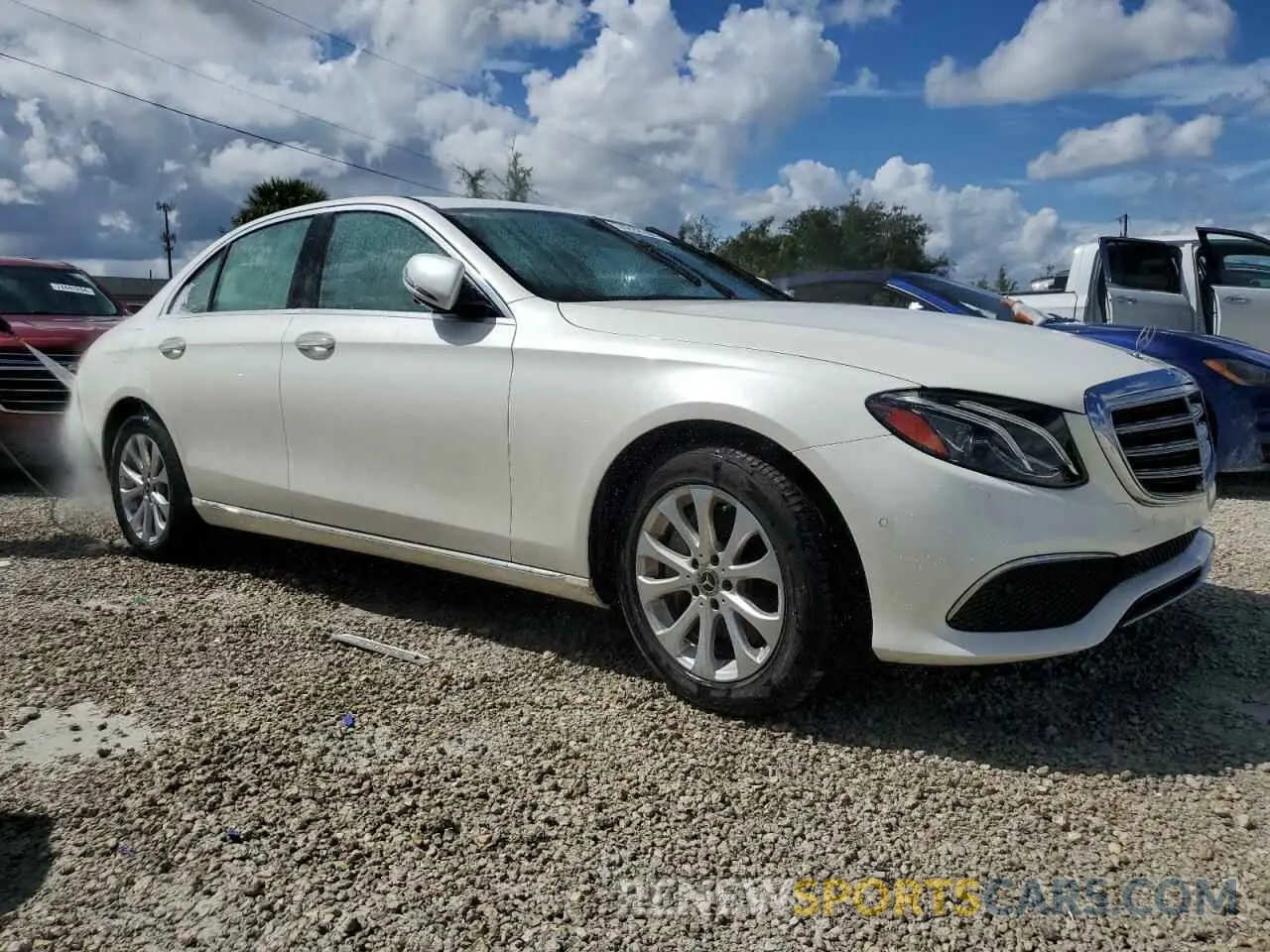 4 fotografías del automóvil dañado WDDZF8EB1LA745133 MERCEDES-BENZ E-CLASS 2020