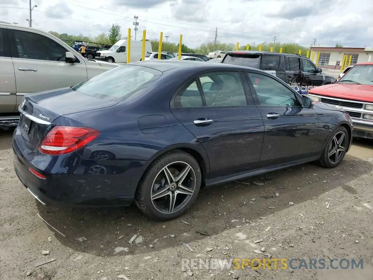 3 fotografías del automóvil dañado WDDZF8EB6LA713083 MERCEDES-BENZ E-CLASS 2020