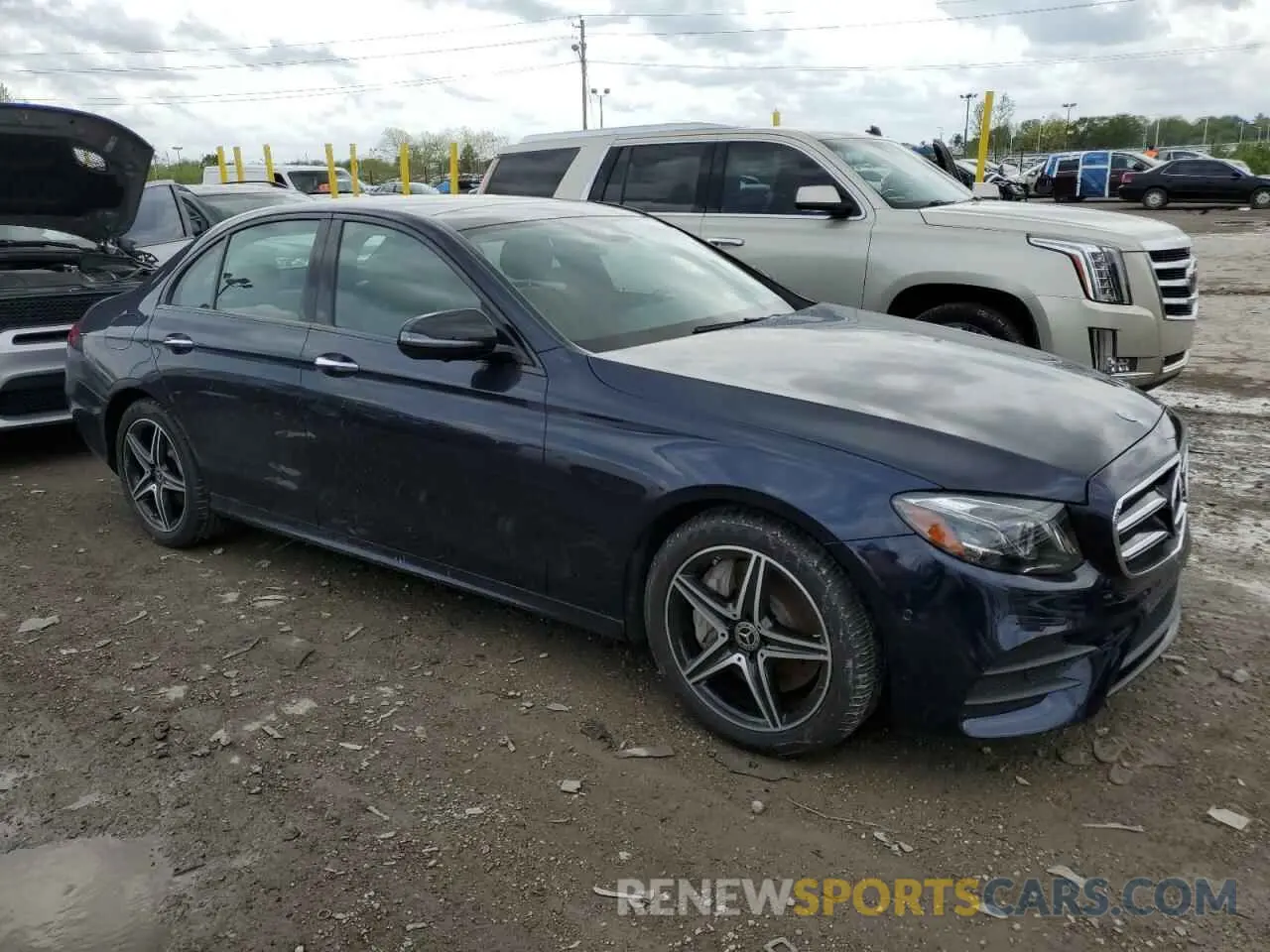 4 fotografías del automóvil dañado WDDZF8EB6LA713083 MERCEDES-BENZ E-CLASS 2020