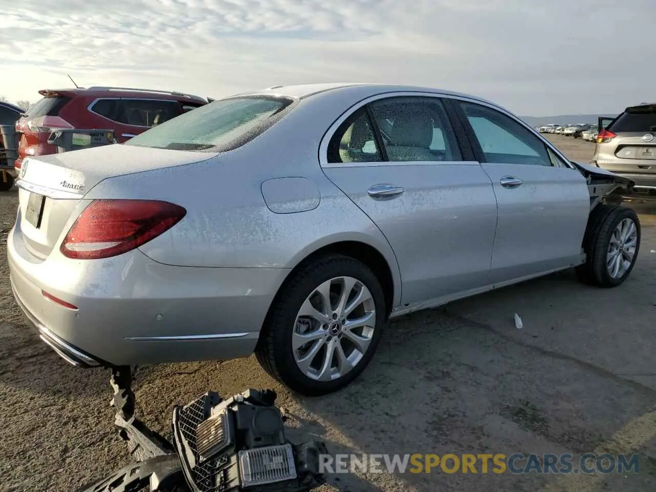 3 fotografías del automóvil dañado WDDZF8EB7LA708281 MERCEDES-BENZ E-CLASS 2020