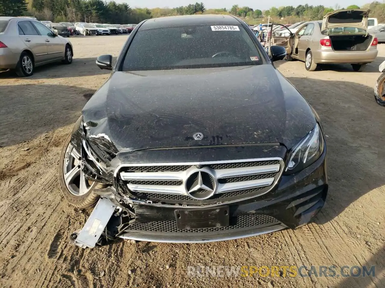 5 fotografías del automóvil dañado WDDZF8EBXLA734339 MERCEDES-BENZ E-CLASS 2020