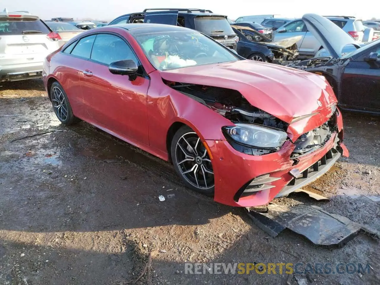 1 fotografías del automóvil dañado W1K1J5KB3MF171783 MERCEDES-BENZ E-CLASS 2021