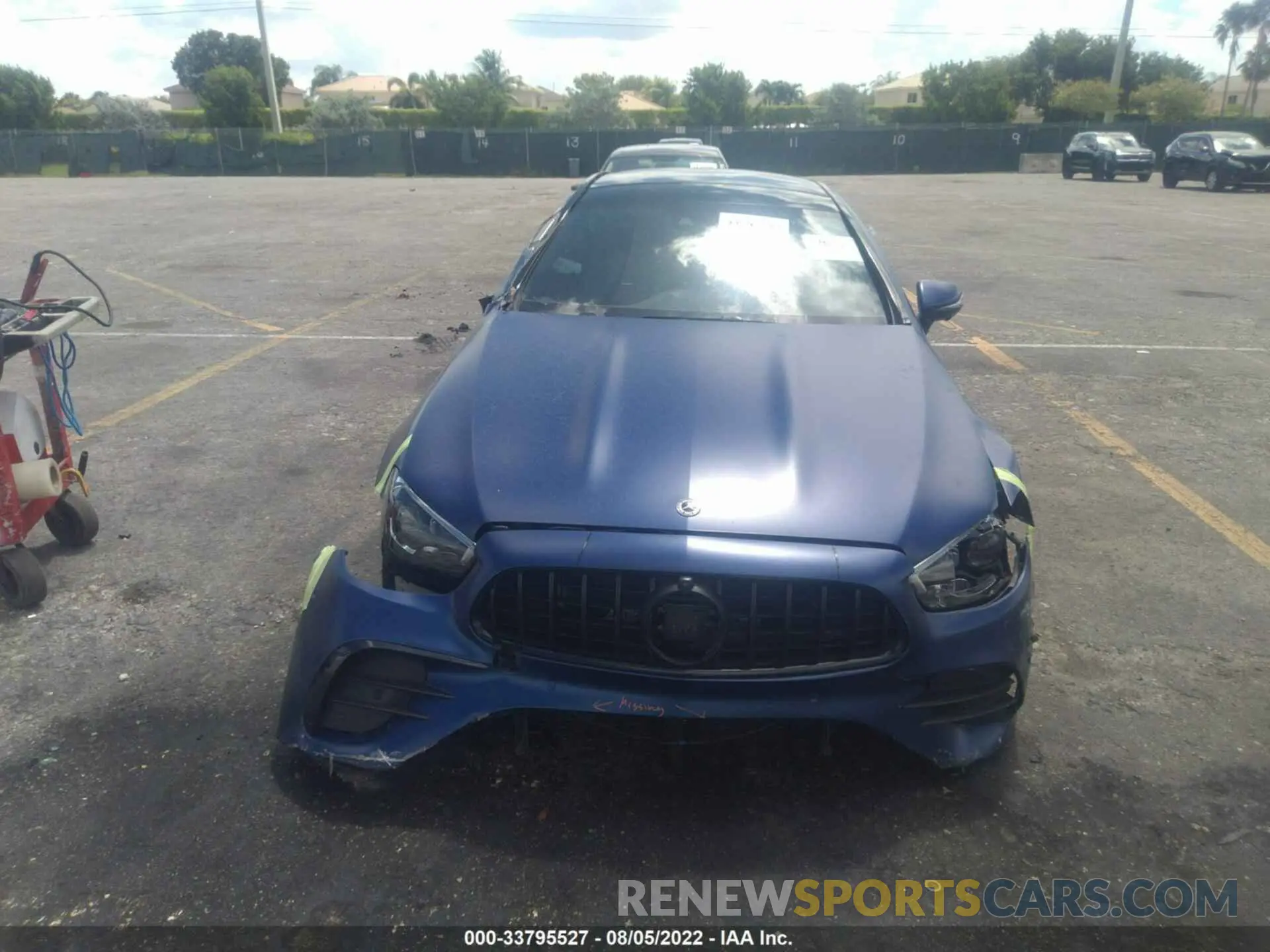6 fotografías del automóvil dañado W1K1J6BB1MF150159 MERCEDES-BENZ E-CLASS 2021