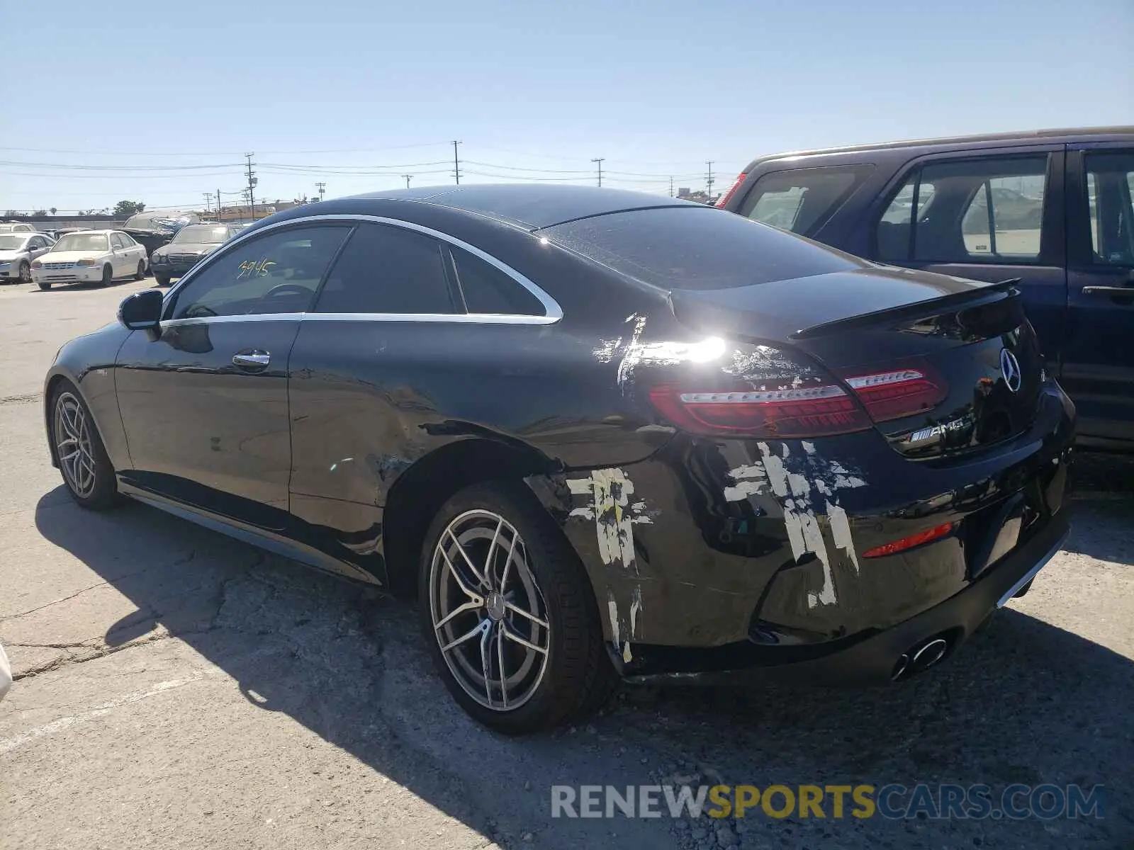3 fotografías del automóvil dañado W1K1J6BB1MF150694 MERCEDES-BENZ E CLASS 2021