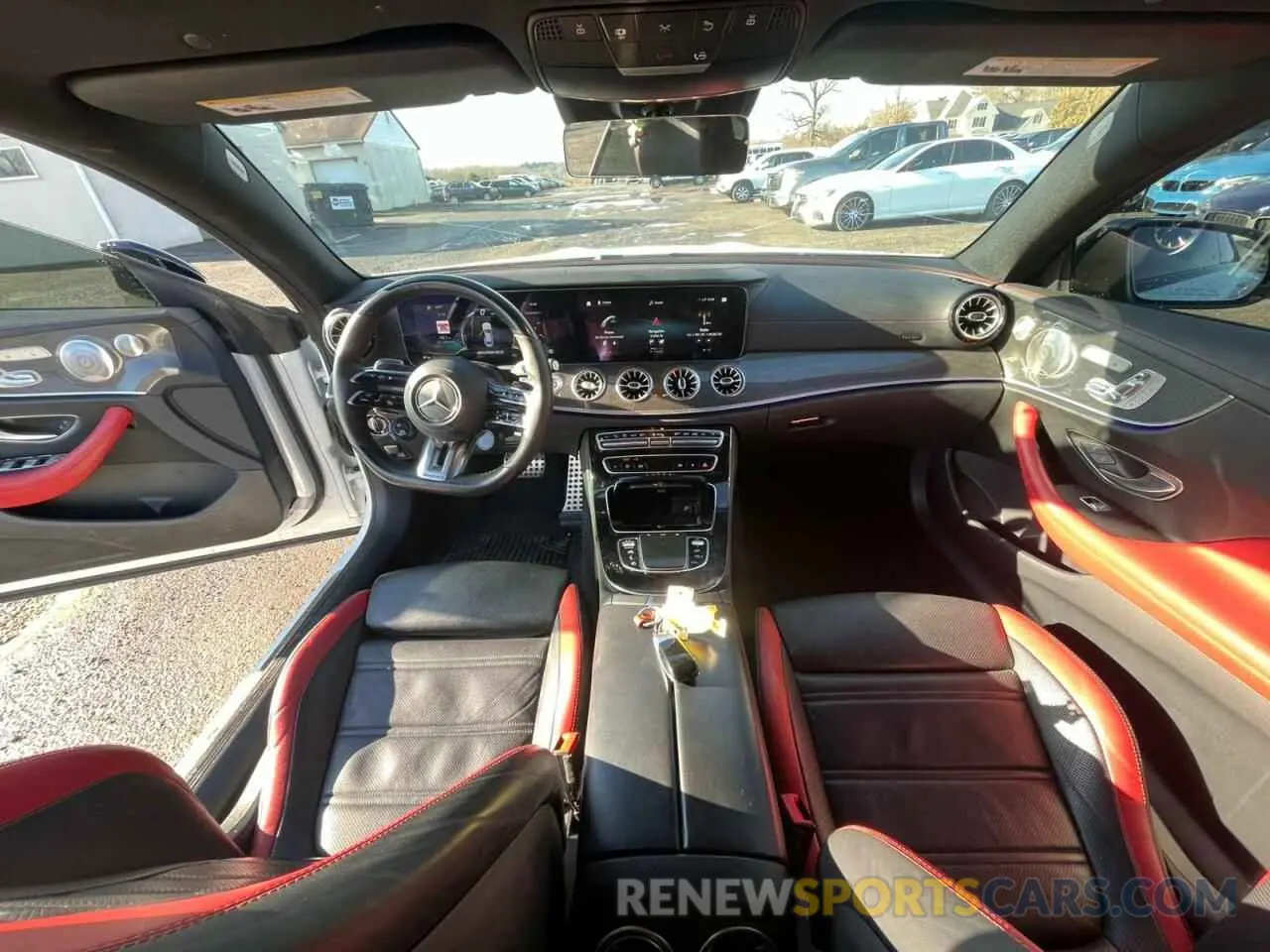 6 fotografías del automóvil dañado W1K1J6BB2MF164023 MERCEDES-BENZ E-CLASS 2021