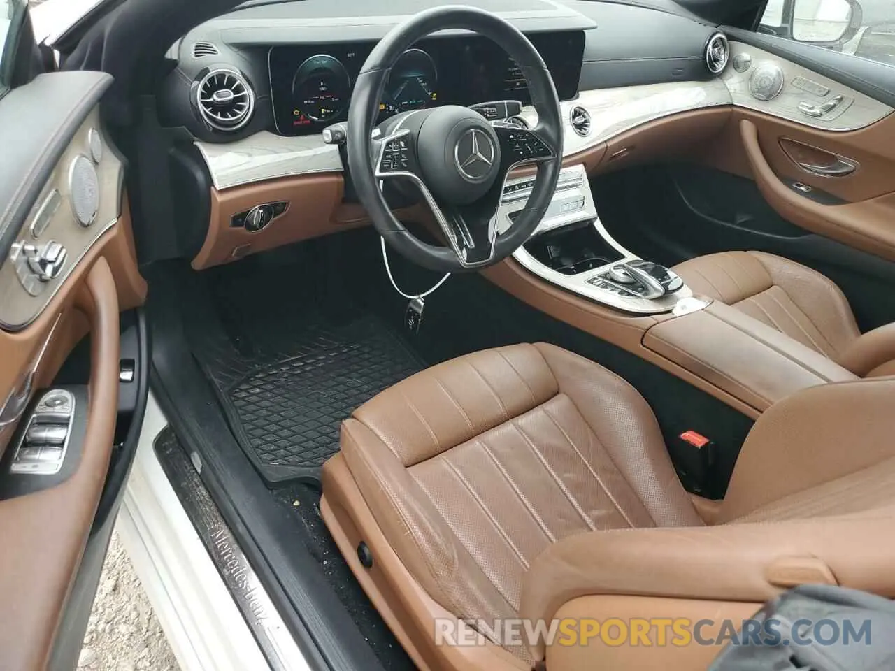 8 fotografías del automóvil dañado W1K1K5JB0MF156446 MERCEDES-BENZ E-CLASS 2021