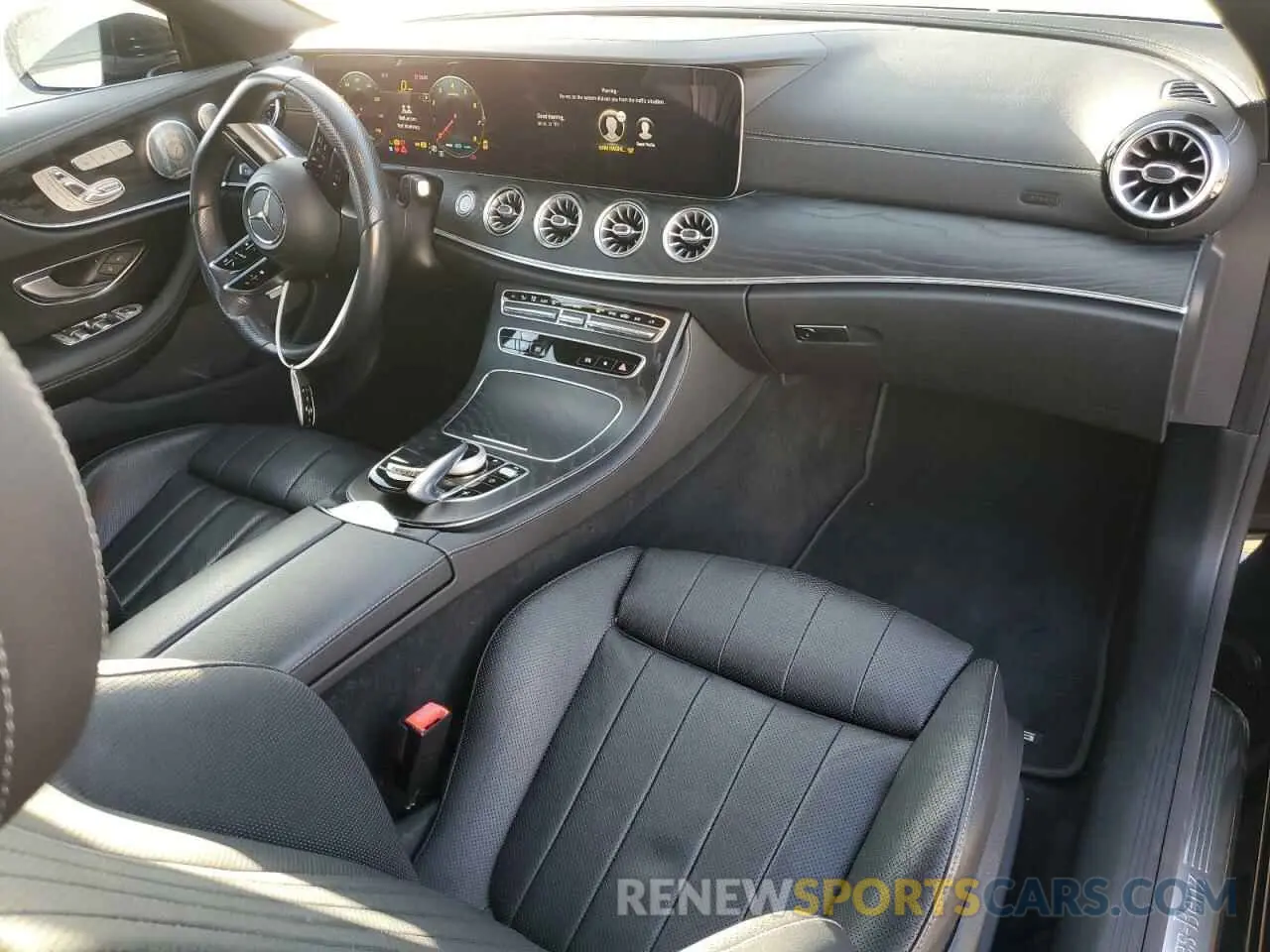 8 fotografías del automóvil dañado W1K1K5JB4MF159267 MERCEDES-BENZ E-CLASS 2021