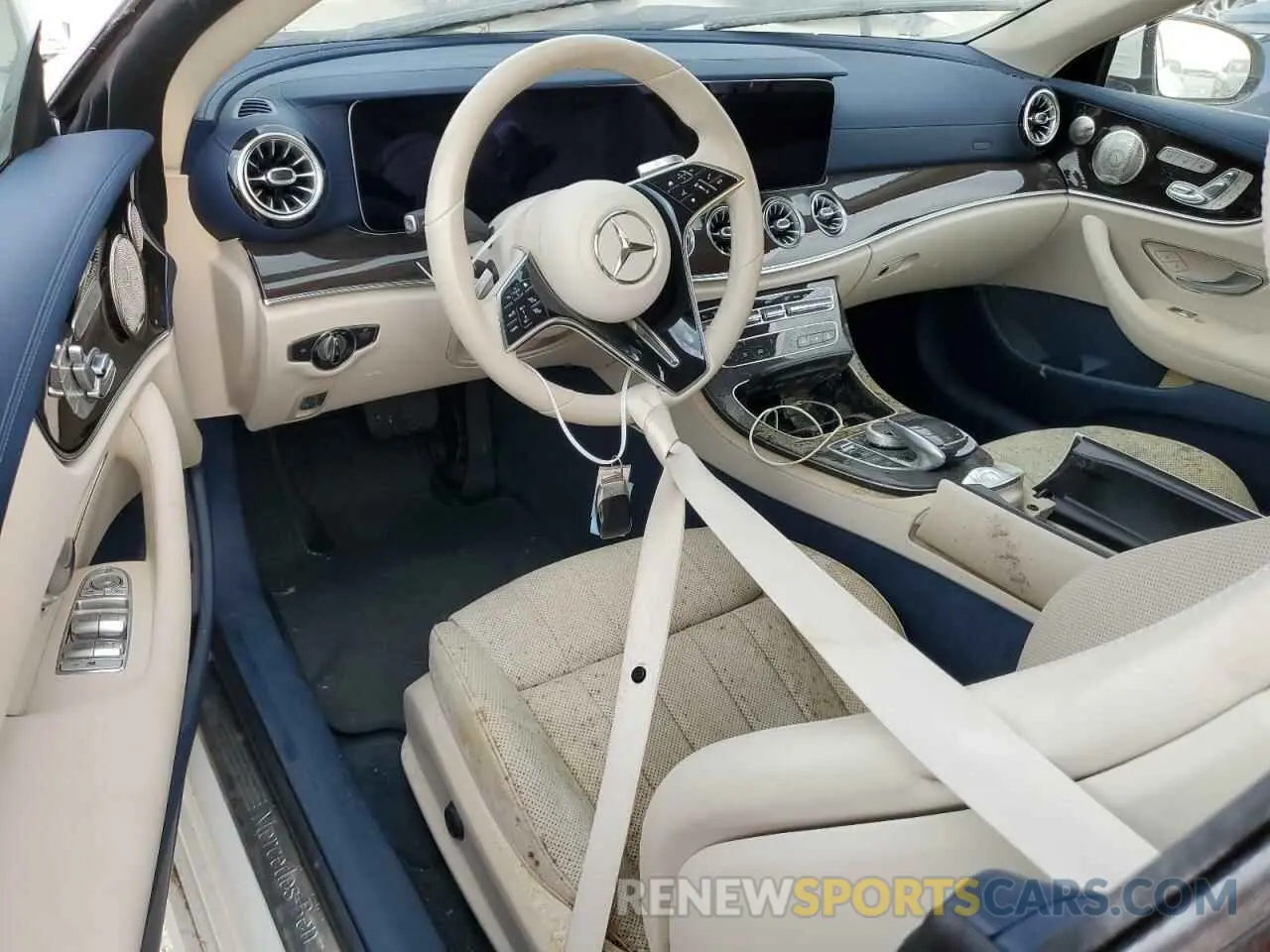 8 fotografías del automóvil dañado W1K1K5JB4MF167210 MERCEDES-BENZ E-CLASS 2021