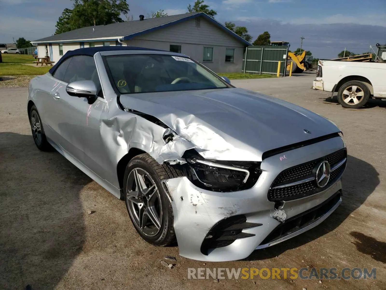1 fotografías del automóvil dañado W1K1K5JB9MF161287 MERCEDES-BENZ E CLASS 2021