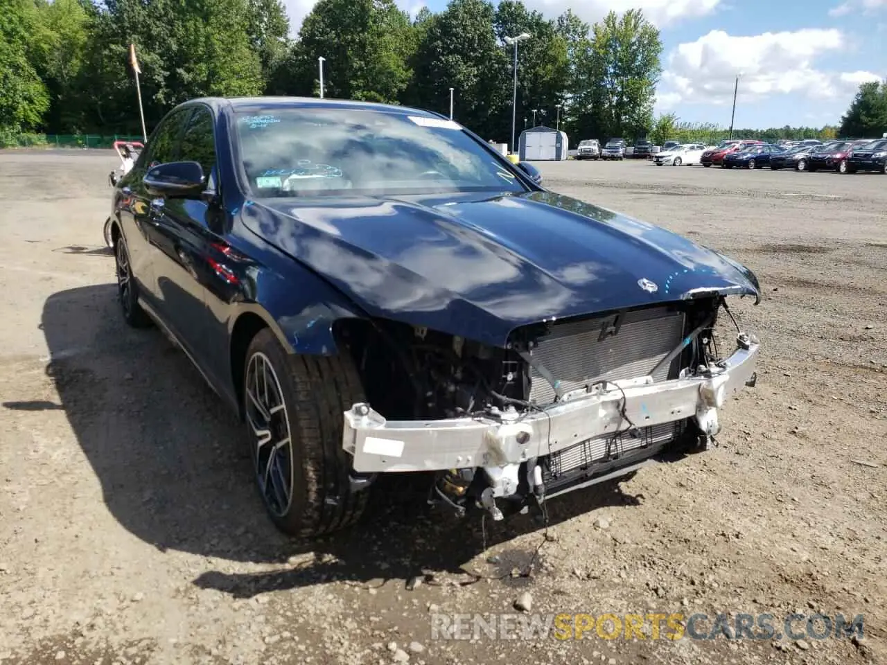 1 fotografías del automóvil dañado W1KZF5KB2MA886622 MERCEDES-BENZ E-CLASS 2021