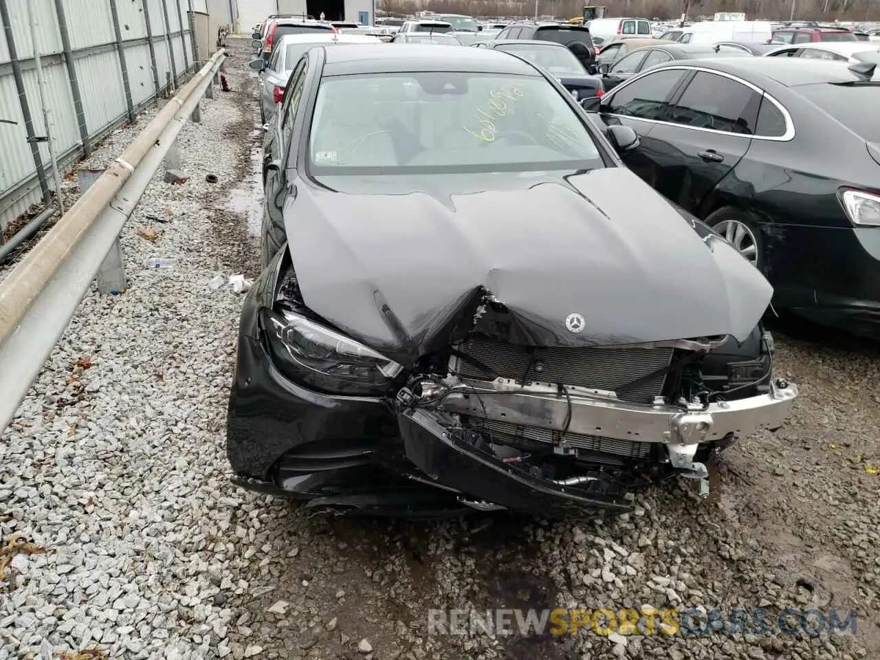 9 fotografías del automóvil dañado W1KZF5KB2MA966583 MERCEDES-BENZ E-CLASS 2021