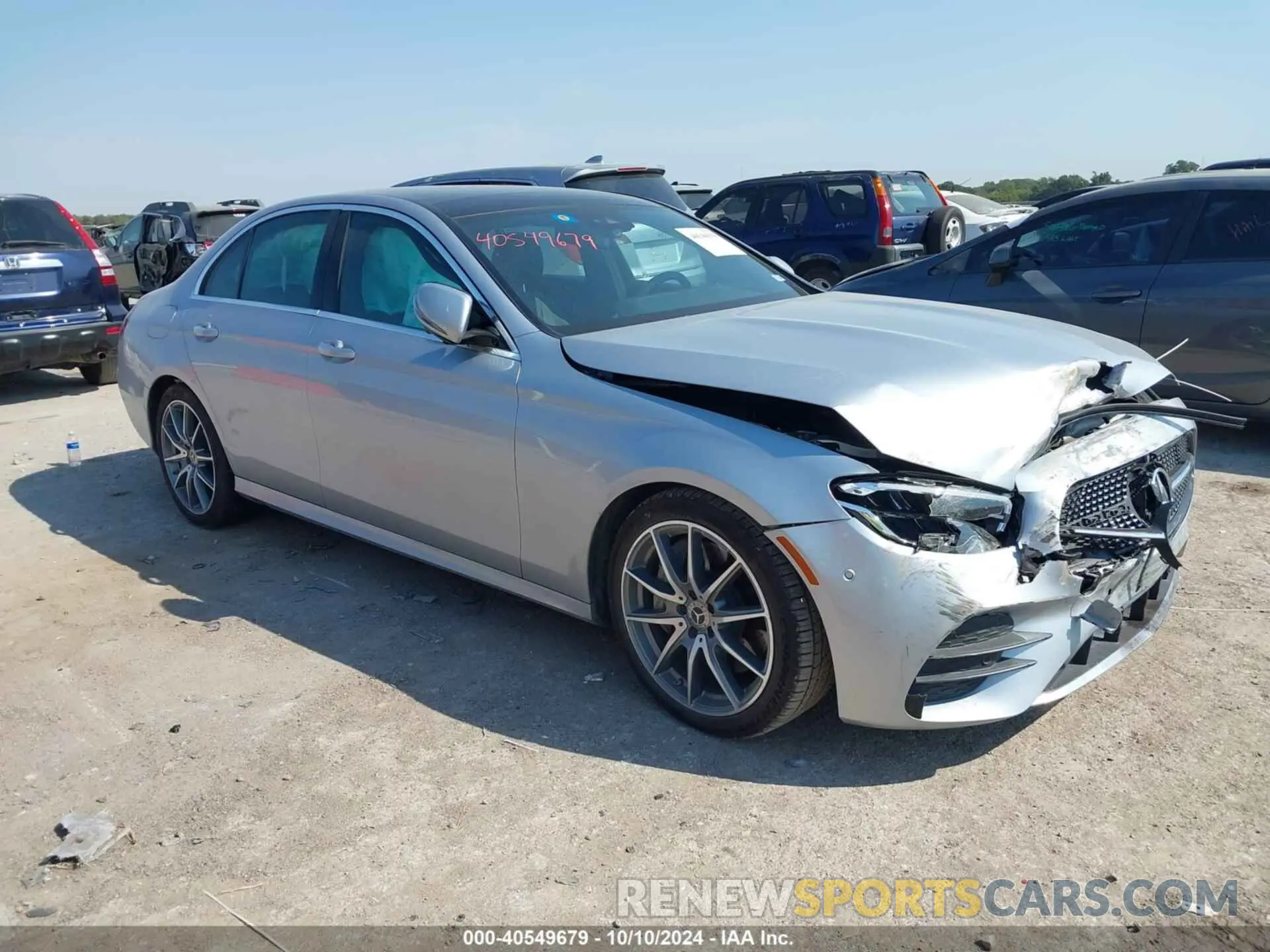 1 fotografías del automóvil dañado W1KZF8DB0MA947741 MERCEDES-BENZ E-CLASS 2021