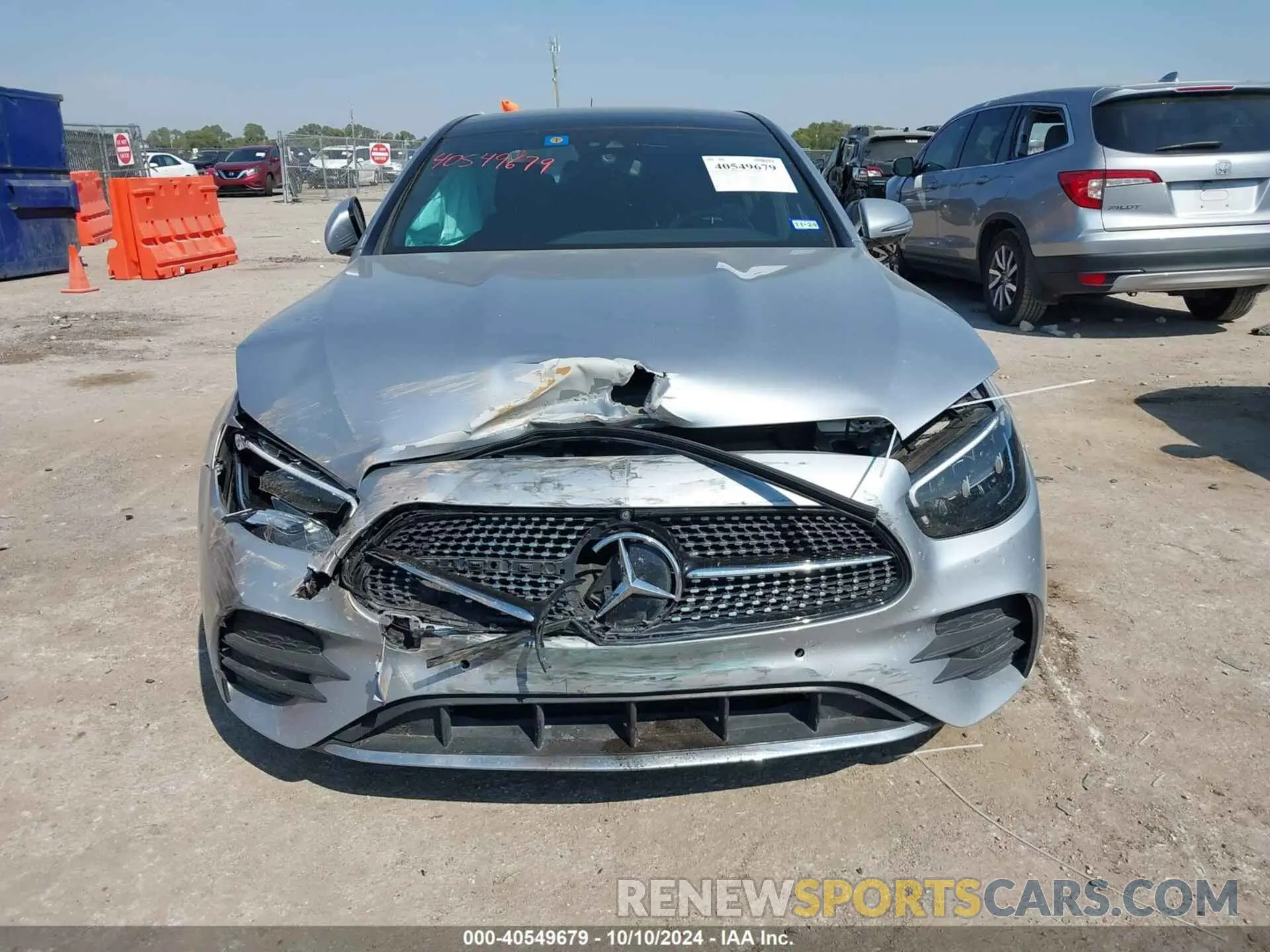 12 fotografías del automóvil dañado W1KZF8DB0MA947741 MERCEDES-BENZ E-CLASS 2021