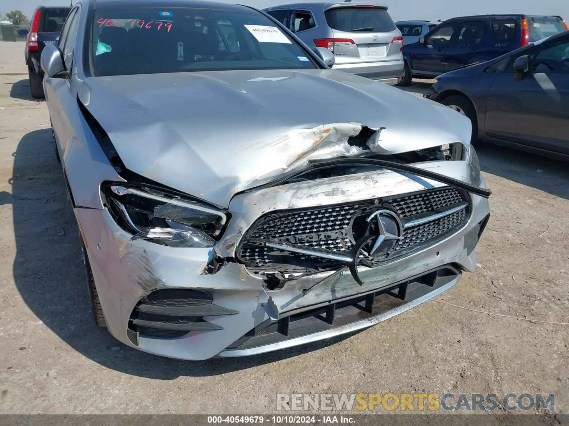 6 fotografías del automóvil dañado W1KZF8DB0MA947741 MERCEDES-BENZ E-CLASS 2021
