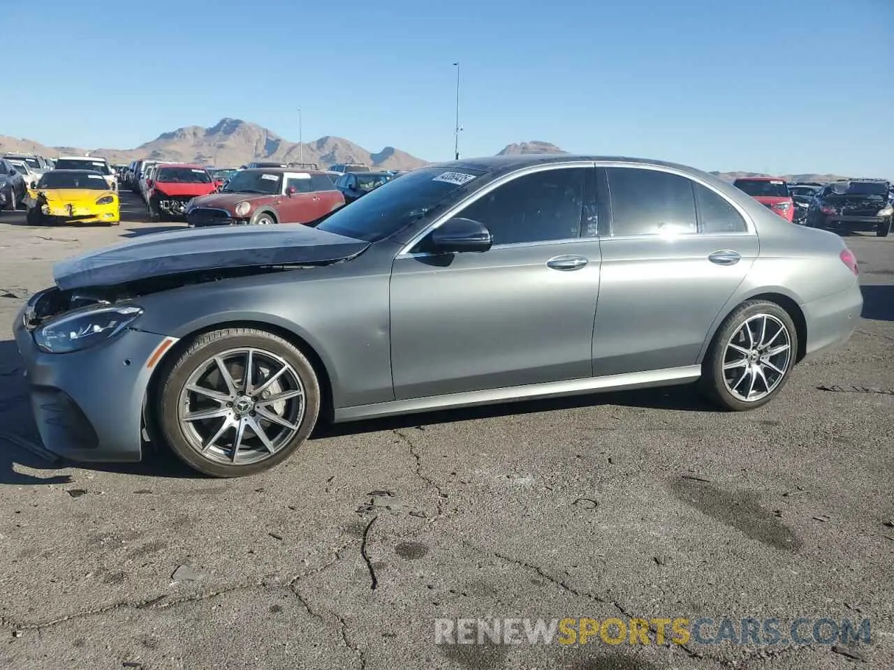 1 fotografías del automóvil dañado W1KZF8DB2MA964699 MERCEDES-BENZ E-CLASS 2021