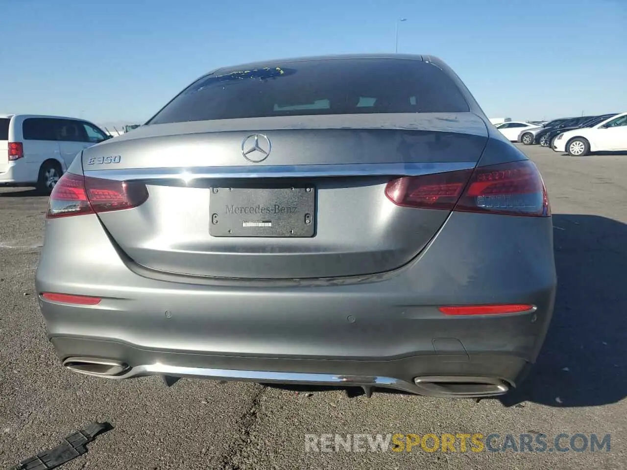 6 fotografías del automóvil dañado W1KZF8DB2MA964699 MERCEDES-BENZ E-CLASS 2021