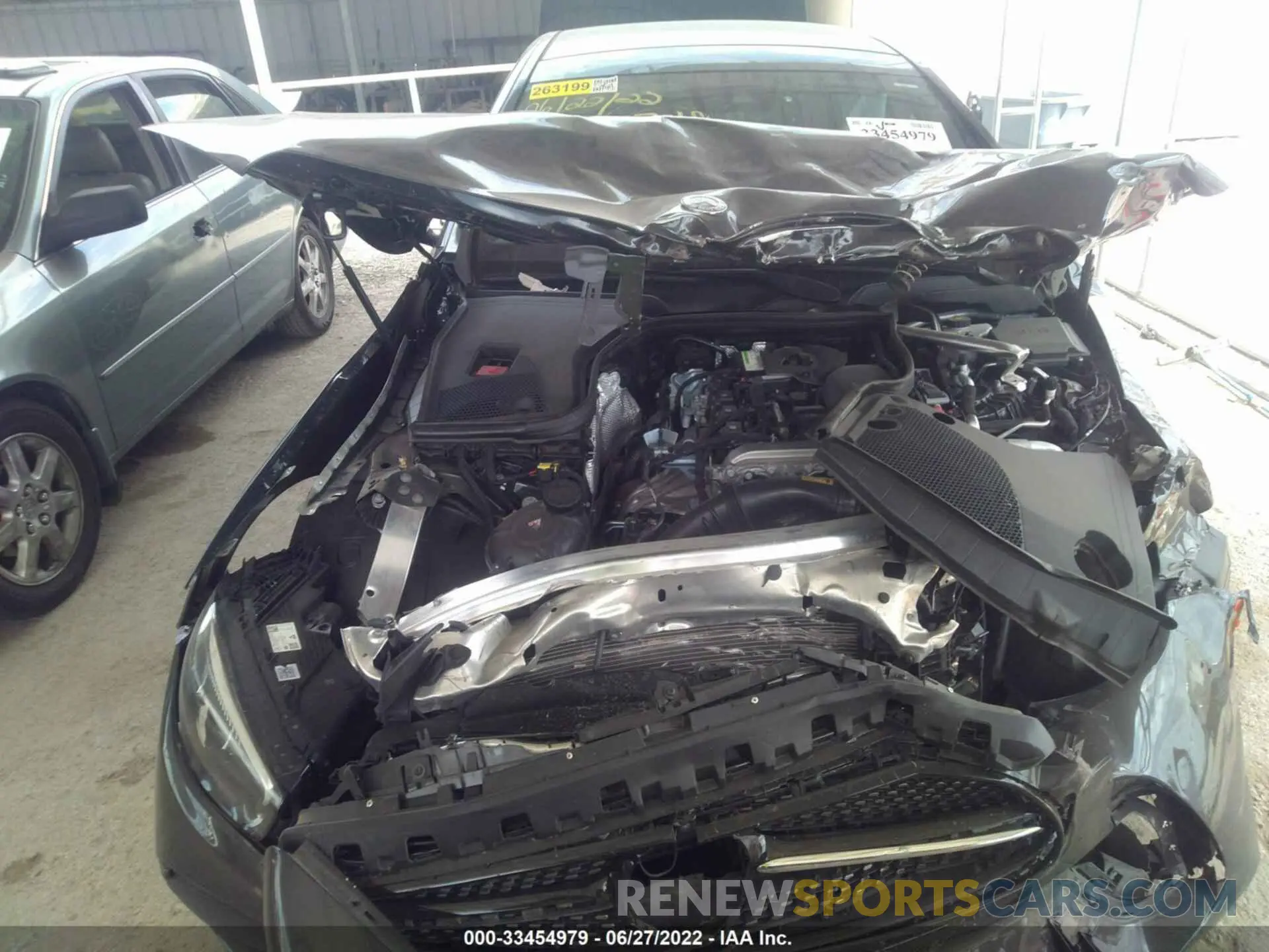 10 fotografías del automóvil dañado W1KZF8DB4MA894025 MERCEDES-BENZ E-CLASS 2021