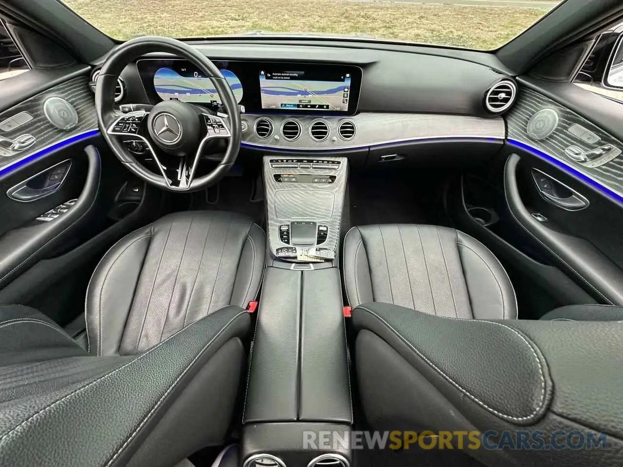 9 fotografías del automóvil dañado W1KZF8DB4MA920140 MERCEDES-BENZ E-CLASS 2021