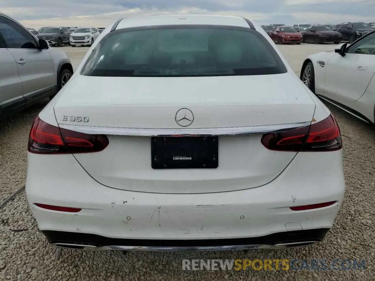 6 fotografías del automóvil dañado W1KZF8DB8MA928547 MERCEDES-BENZ E-CLASS 2021