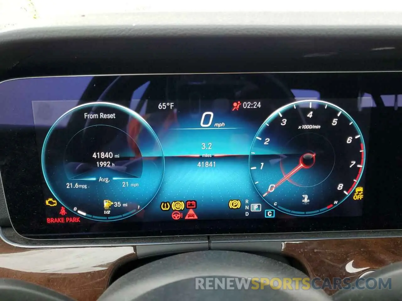 9 fotografías del automóvil dañado W1KZF8DB8MA929939 MERCEDES-BENZ E-CLASS 2021